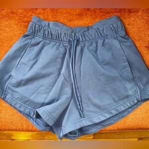 Blue lululemon shorts size 6